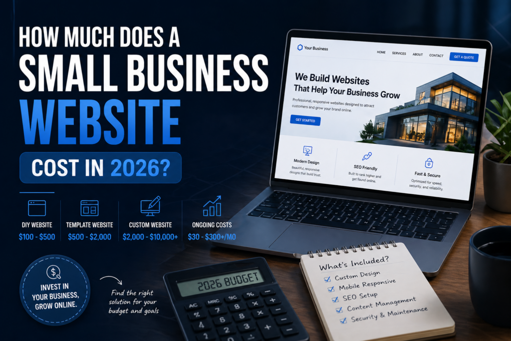 How Much Does a Small Business Website Cost in 2026? (The Honest Breakdown)